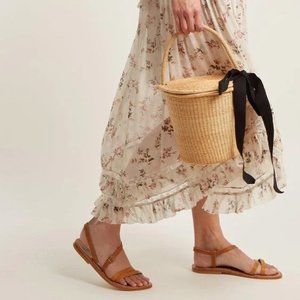 K. JACQUES SAINT TROPEZ Erka Sandals in Natural